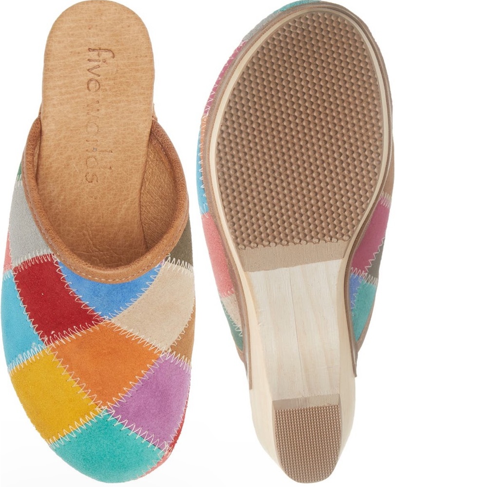 NEW Cordani Patchwork Clogs - Picture 4 of 11